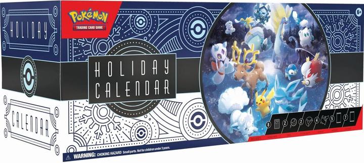 Actual product image Pokémon TCG Holiday Calendar