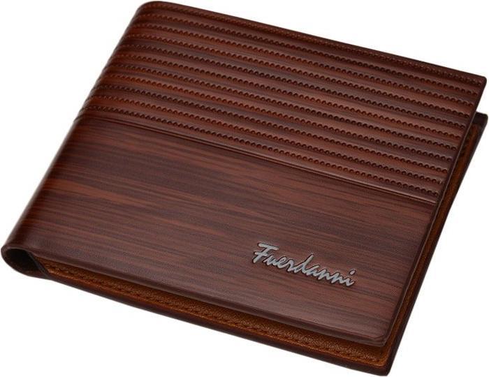 Image du produit JTI Porte-monnaie de luxe - cuir PU - marron clair