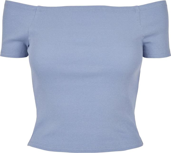 Actual product image Urban Classics Ladies Off Shoulder Rib Tee - 2416 (4XL)