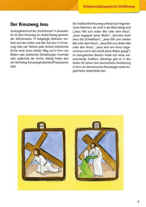 Image du produit Arbeitsmaterial Grundschule. Stationenlernen Religion: Der Kreuzweg Jesu (Allemand, Petra Lefin, Britta Vaorin, 2019)