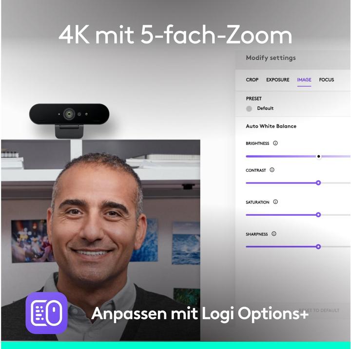 Produktbild Logitech BRIO 4K (13 Mpx)