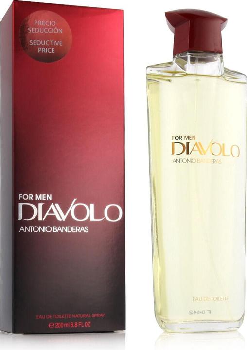 Actual product image Antonio Banderas Diavolo by Eau de Toilette Spray 200 ml (Eau de toilette, 200 ml)