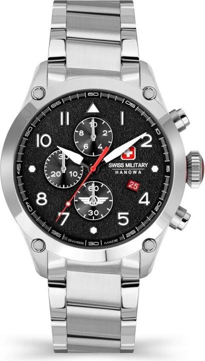 Produktbild Swiss Military Hanowa SMWGI2101501 Nightflighter Chrono 44mm (Chronograph, 44 mm)