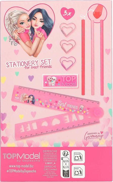 Immagine prodotto Magni DEPESCHE TOPModel set di scrittura Best Friends 8 pezzi