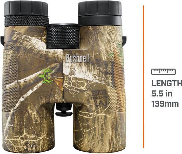 Actual product image Bushnell Powerview 10x42 Realtree edge Bone collector, roof (10 x, 42 mm)