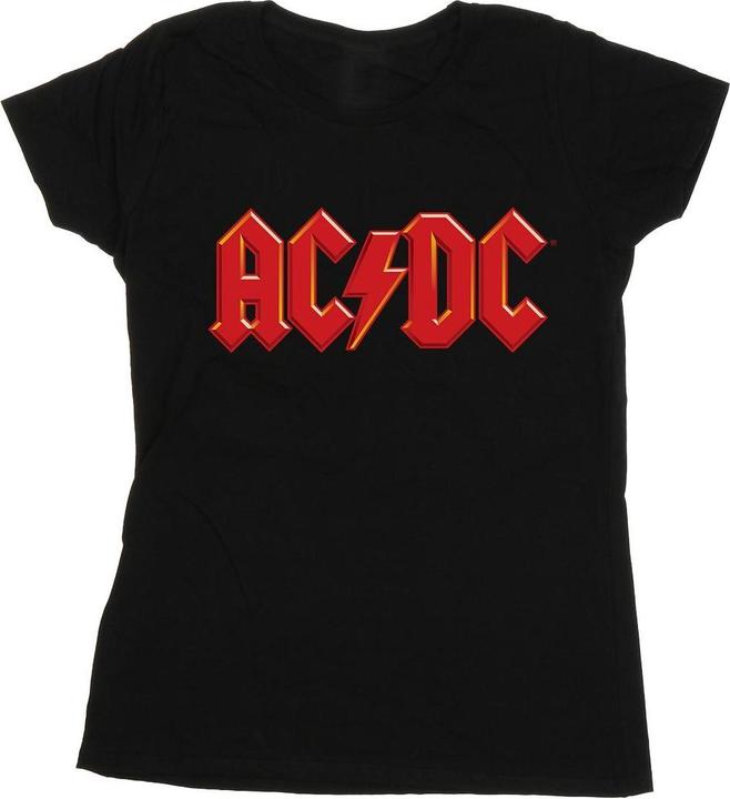 Immagine prodotto AC/DC Maglietta in cotone con logo rosso (M)