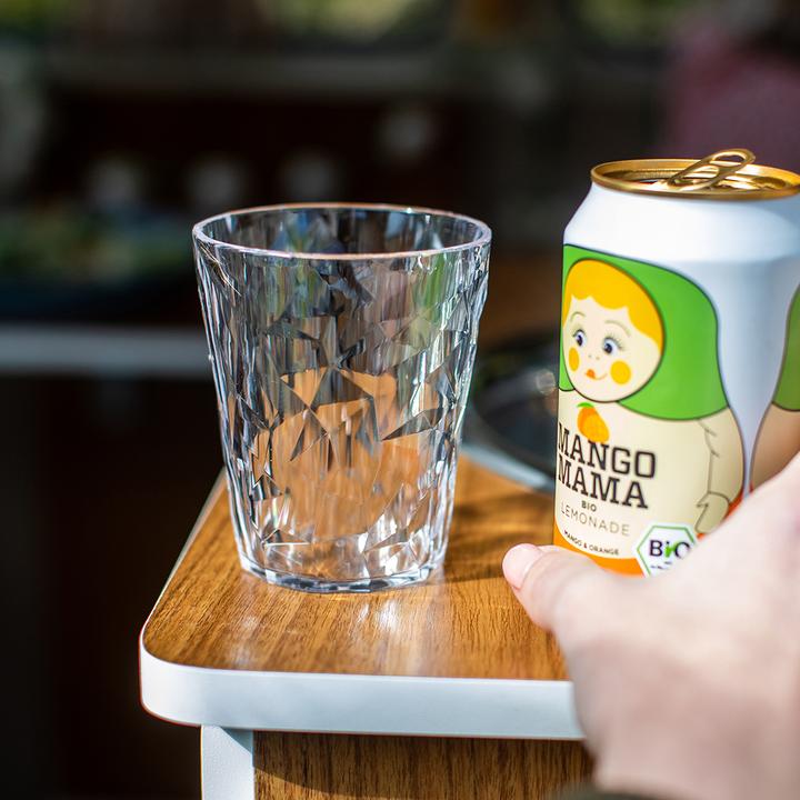 Actual product image Koziol Drinking Glass 250 ml Set of 4 CLUB No. 1 (0.25 l, 4 x)