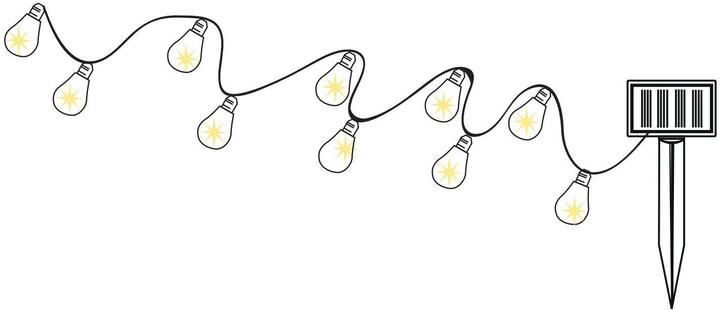 Image du produit Star Trading solaire incandescent (1.90 m)