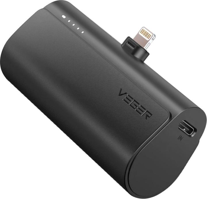 Actual product image Veger Plugon Powerbank Lightning - 5'000mAh (5000 mAh, 20 W, 18.50 Wh)