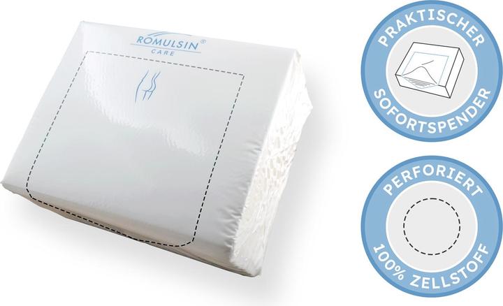 Image du produit Romulsin Lingettes hygiéniques (500 ml, Lingettes intimes)