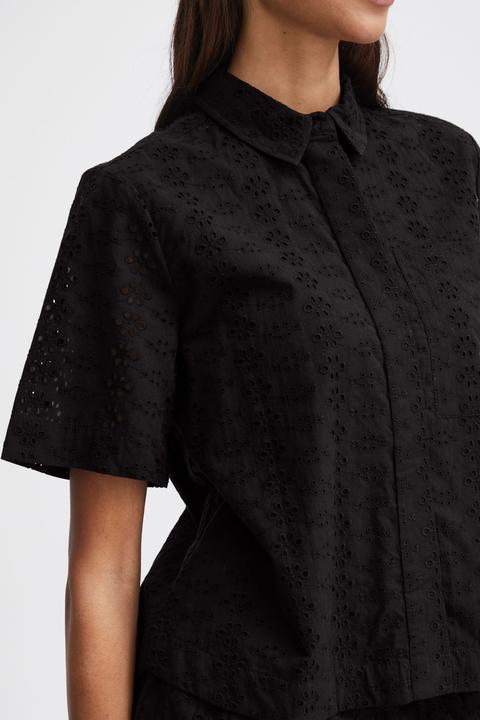 Actual product image B.young BYFENNI CROPPED BLOUSE 20814597 (40)