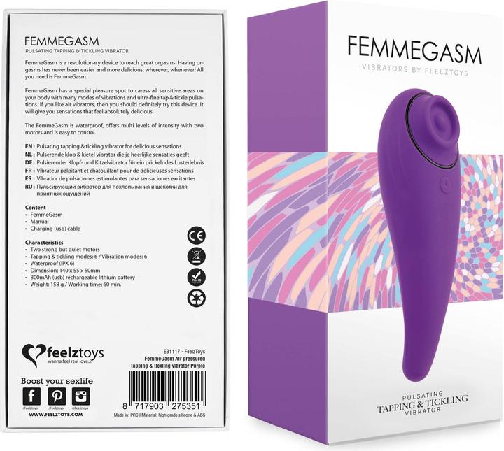 Actual product image Baci FemmeGasm Tapp 2 - Purple