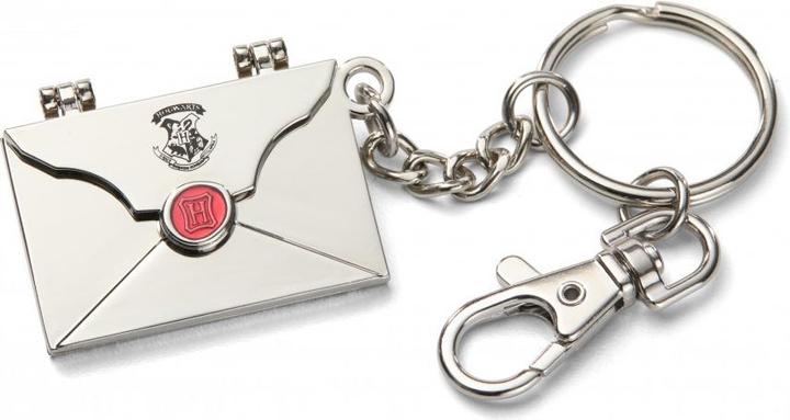 Immagine prodotto Noble Collection Harry Potter portachiavi in metallo Lettera di accettazione di Hogwarts