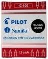 Actual product image Pilot Namiki IC100 (ink cartridges, Black)