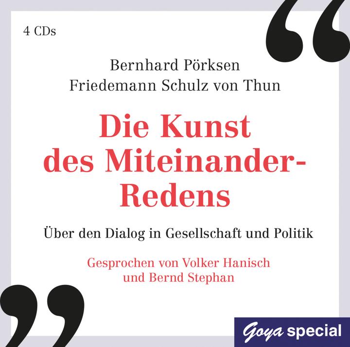 Actual product image Jumbo The art of talking to each other (Friedemann Schulz of Thun, Bernhard Pörksen, German)