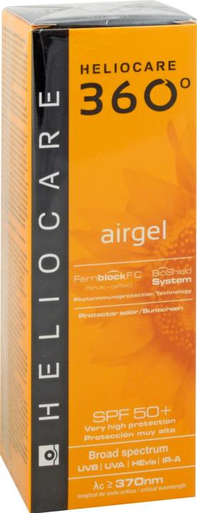 Image du produit Heliocare 360° Airgel (Crème solaire visage, SPF 50, 60 ml)