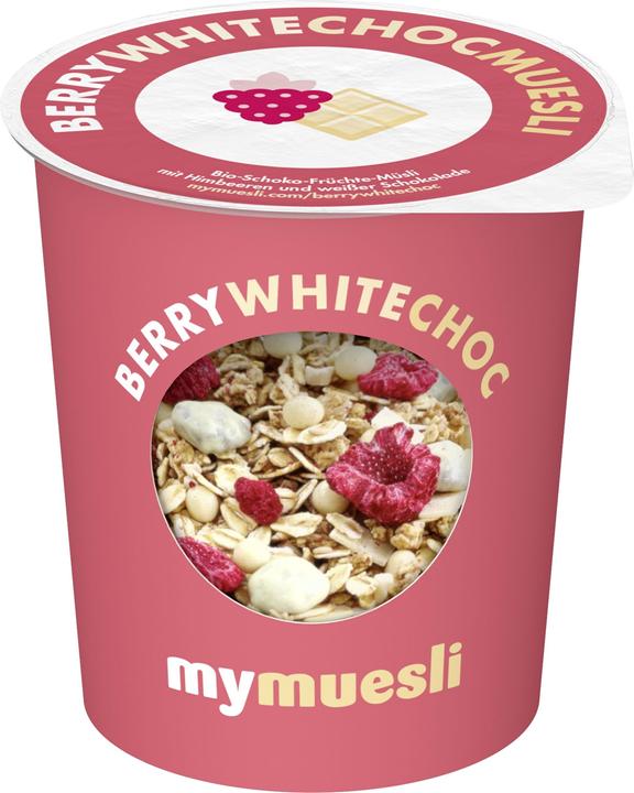 Actual product image mymuesli 2Go Berry White Choc (85 g)