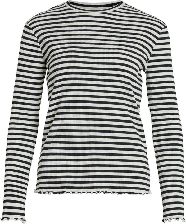 Actual product image Vila Ribbed top with long sleeves (XS)