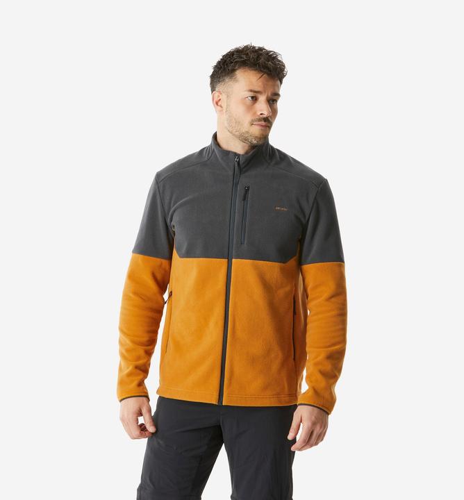 Quechua Fleecejacke Herren Wandern - MH500 braun (XL)