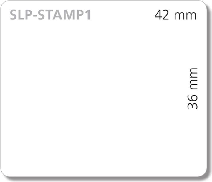 Seiko SLP-Stamp1 etichette per timbri, 2 rotoli di 510 etichette ciascuno