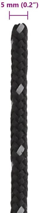 Immagine prodotto VidaXL Corda per tenda Riflettente con tendicorda 50 m 5 mm
