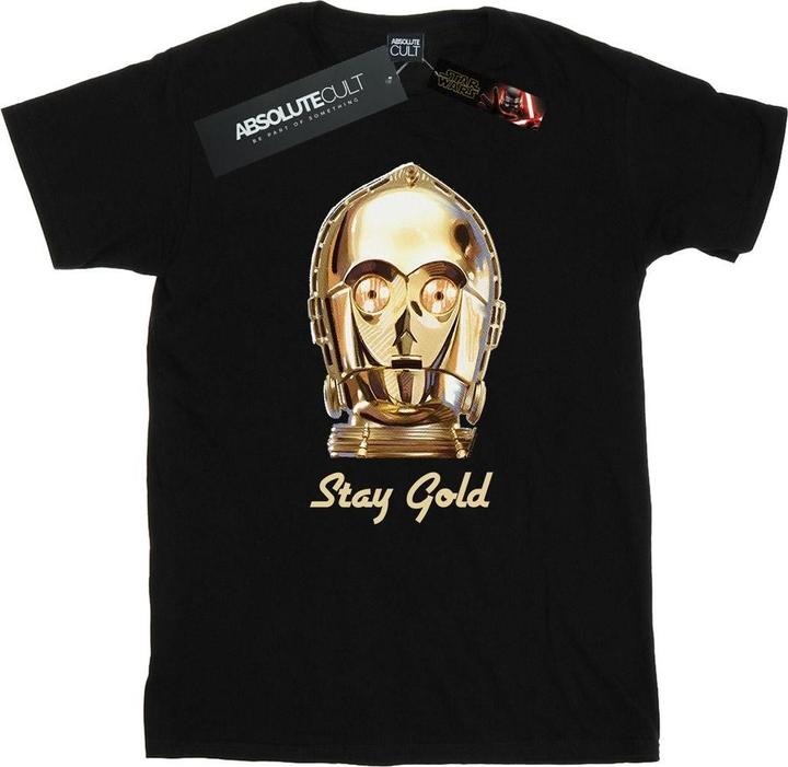 Image du produit Star Wars - T-shirt THE RISE OF SKYWALKER C-3PO STAY GOLD - Homme (XL)