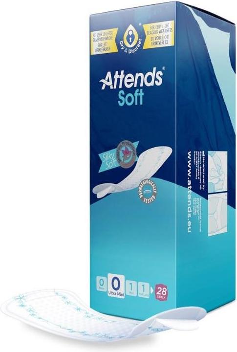 Produktbild Attends Soft 0 Ultra mini Einlagen (28 x, Mini)