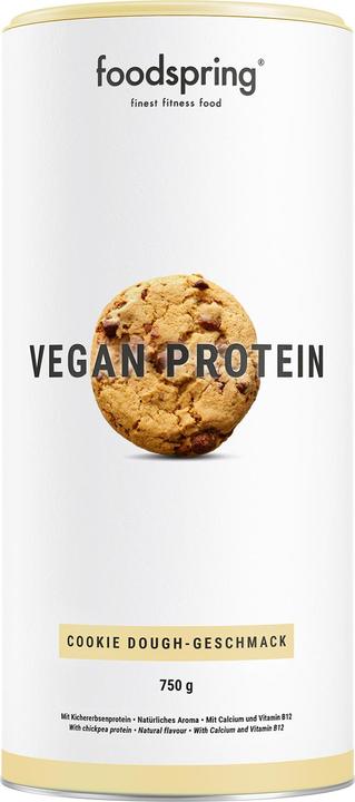 Actual product image Foodspring Vegan Protein (Cookie Dough, 1 pcs., 750 g)