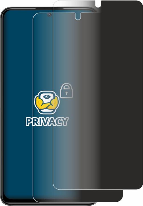 Actual product image BROTECT Anti-spy privacy film Blue light protection film (2 Piece, Xiaomi Redmi Note 11 Pro 5G)