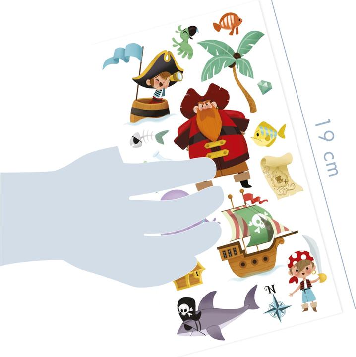Image du produit Avenue Mandarine Decalco' Mania, Pirates -