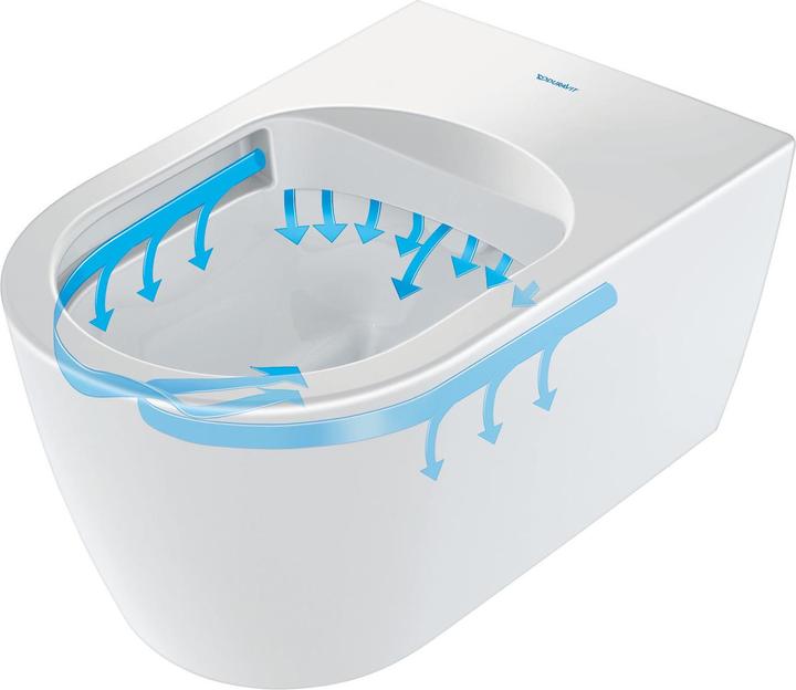 Image du produit Duravit WWC ME by Starck COMPACT RIMLESS profond, 370x480mm blanc