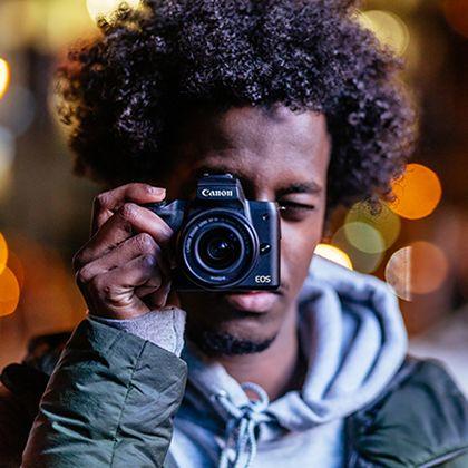 Immagine prodotto Canon Kit EOS M50 - Import (15 - 45 mm, 24.10 Mpx, APS-C / DX)