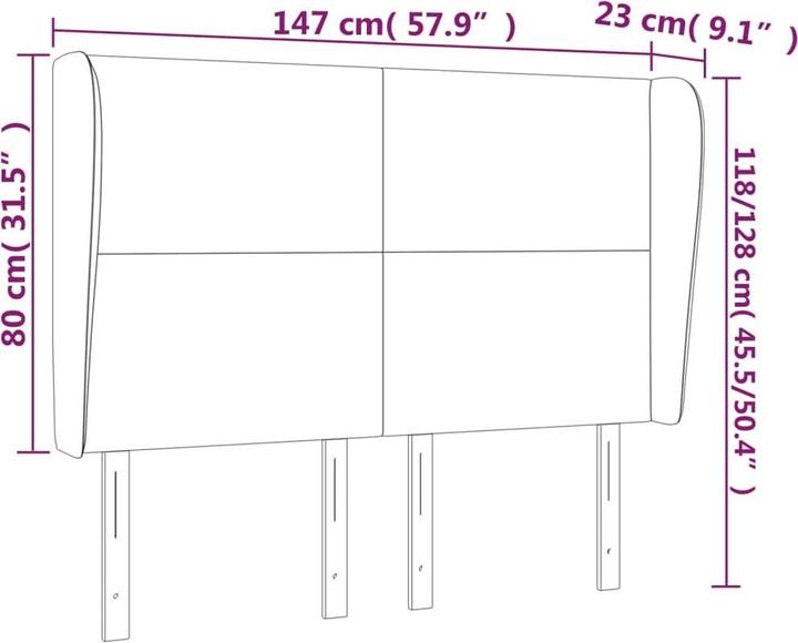 Immagine prodotto VidaXL Chandler (147 x 23 x 128 cm)