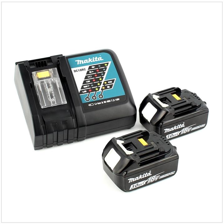 Actual product image Makita DTM 50 RFJ Cordless Multi Tool 18V + 2x Batteries 3.0Ah + 1x Charger + Makpac