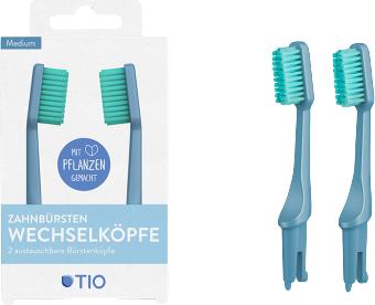 Actual product image TIO Interchangeable heads 2 pack Med. glacier (Medium, 2 x)