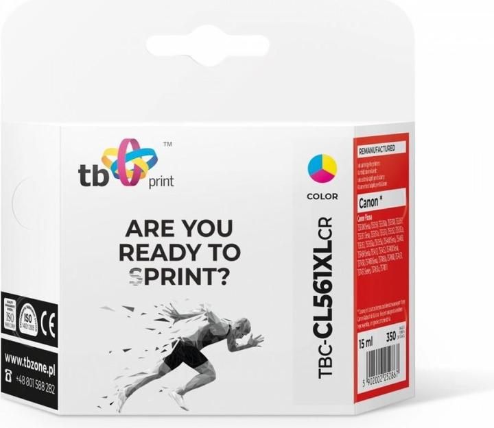 Produktbild Ink for Canon Pixma TS5350 CL-561XL TBC-CL561XLCR Color refabricated