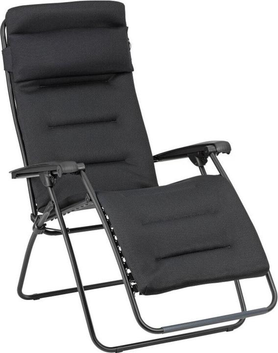 Lafuma Fauteuil relax RSX Clip bordeaux piètment noire (88 cm)