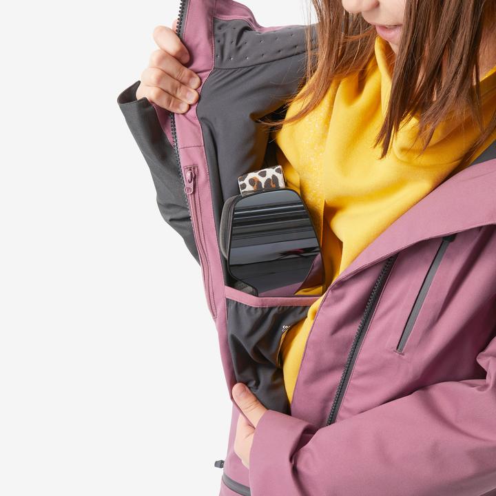 Image du produit Wedze Combinaison de neige combinaison de ski imperméable chaude pour enfants - 900 rose (164)