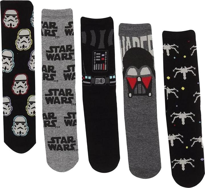 Produktbild Star Wars Dark Side Socken (5erPack) (5er Pack, M/L)