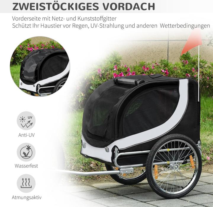 Produktbild PawHut Fahrradanhänger