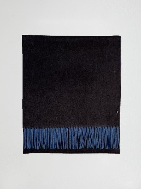 Image du produit Furnari 100% cachemireÉcharpe marron foncé/bleu jean