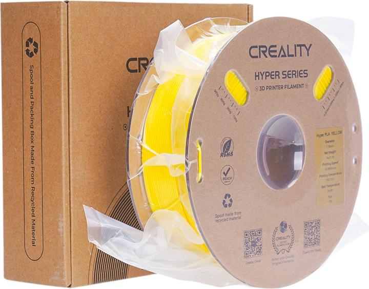 Produktbild Creality Hyper PLA (PLA, 1.75 mm, 1000 g, Gelb)