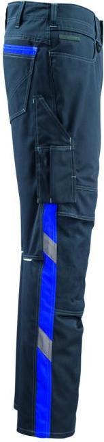 Produktbild Mascot Hose Mannheim schwarzblau / kornblau (56)