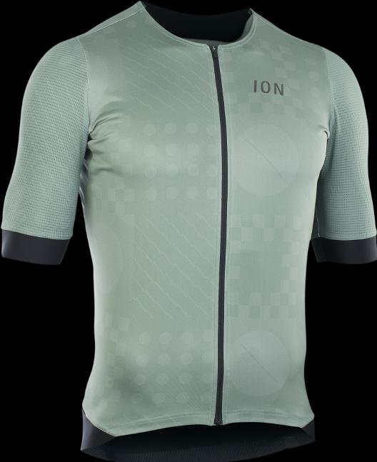 Actual product image ION Bike Jersey VNTR Amp SS men - sea grass (48)