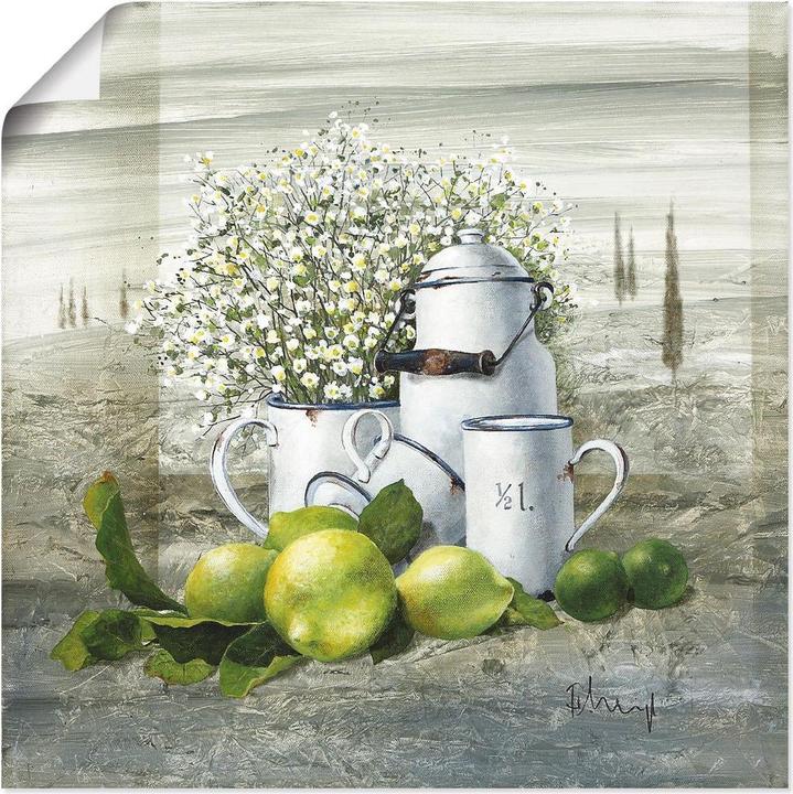 Produktbild Artland Stillleben mit Milchkanne Q5JY (70 x 70 cm)
