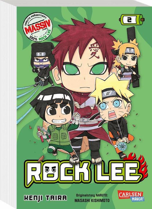 Actual product image Rock Lee Massiv 2 (German, Masashi Kishimoto, Kenji Taira, Miyuki Tsuji, 2023)