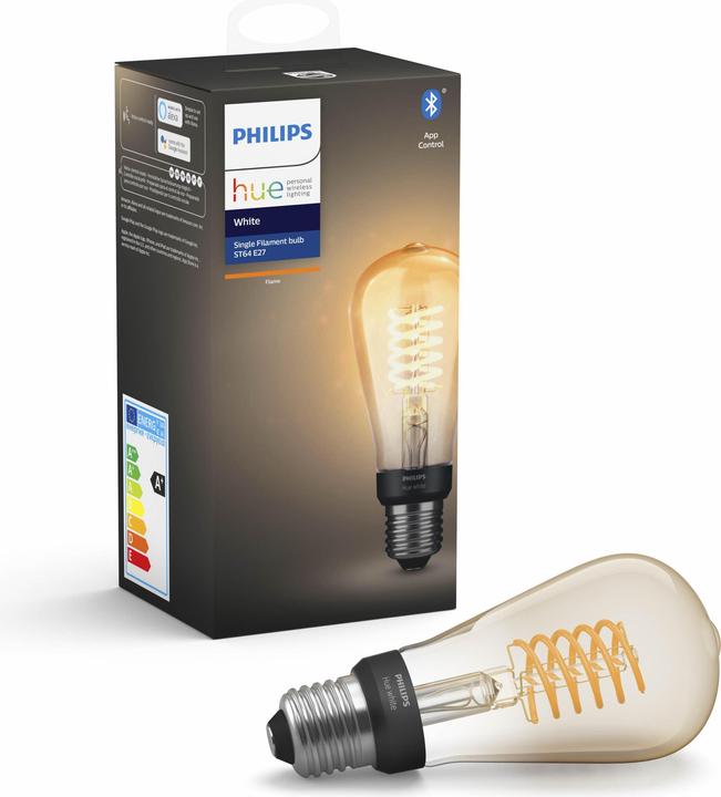 Actual product image Philips Hue White BT (E27, 7 W, 550 lm, 1 x, G)