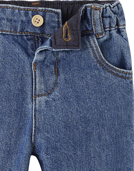 Actual product image Vertbaudet Mädchen Baby Mom-fit-Jeans Oeko-Tex (62)