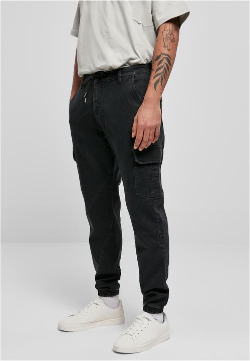 Actual product image Urban Classics Knitted Cargo Jogging Pants (34)