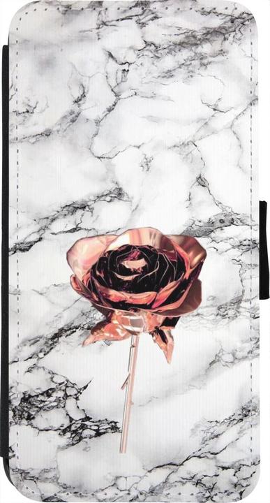 Produktbild PhoneLook Hülle Wallet schwarz Marble Rose Gold (Apple iPhone 7)